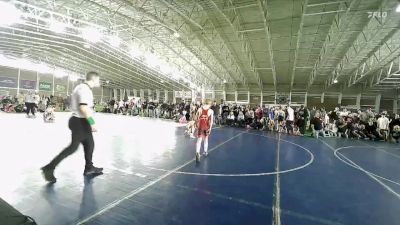 95 lbs Cons. Round 2 - Teagon Bangerter, JWC vs Abel Reed, 208 Badgers Wrestling Club