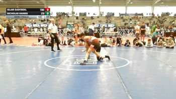 135 lbs Semifinal - Islam Sadybekl, TDWC Maniacs Blue - MS vs Nicholas Harris, IRONWHALE - MS