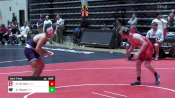 133 lbs Semifinal - Devon Britton, Rutgers vs Aaron Nagao, Penn State