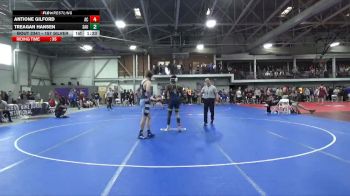 157 Silver Cons. Round 2 - Antione Gilford, Augustana (IL) vs Treagan Hansen, St. Ambrose University
