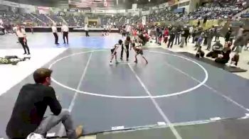 61 lbs Round Of 16 - Landon Gherardini, Team Grand Valley vs Kolonahe Hanohano, Kremmling Mustangs