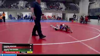 102 lbs Quarterfinals (8 Team) - Mason Moscho, Rocori vs Daven Van Engen, Canby