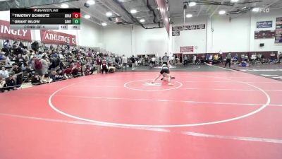 150 lbs Consi Of 4 - Timothy Schmutz, Granby/East Granby vs Grant Inlow, Canton