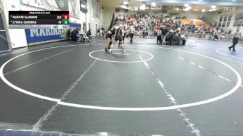 190 lbs Cons. Semi - Alexis Llamas, Elsinore vs Lynda Guerra, Paloma Valley