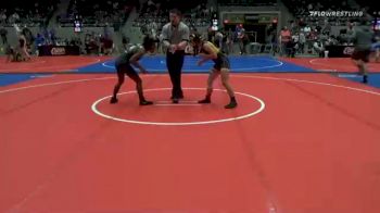 112 lbs Quarterfinal - Nevaeh Tagg, JAY HIGH SCHOOL vs Tiara Revan, Broken Arrow Girls