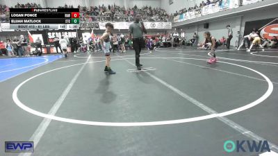 61 lbs Rr Rnd 2 - Logan Ponce, Raw Wrestling Club vs Elijah Matlock, Sallisaw Takedown Club