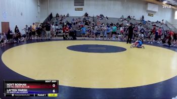 58 lbs Round 1 - Hoyt Rosman, Oak Hill Wrestling Club vs Layten Marsh, M3 Wrestling Academy