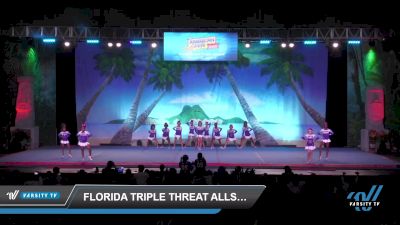 Florida Triple Threat Allstars - Crown Catz [2022 L2 Junior - D2 - Small - A Day 2] 2022 The American Open Orlando Nationals DI/DII