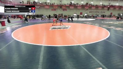 110 A Champ. Round 1 - Paige Morales, University Of Providence vs Eliana Paramo, North Central (IL)