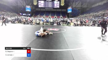 117 lbs Rnd Of 32 - Stella Segura, Kansas vs Vivian Urriola, South Carolina