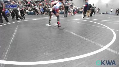 92 lbs Rr Rnd 3 - Kaylor Jones, Lions Wrestling Academy vs Angel Gutierrez-Thomas, Cobra Kai Elite Wrestling