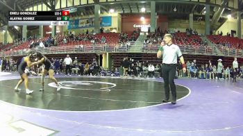 115 lbs Round 5 (6 Team) - Emeli Gonzalez, Lexington vs Alayna Gomez, Grand Island JV