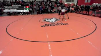 126 lbs Champ. Round 1 - Benjamin Kaminski, LOCKPORT (Twp) vs Jakob Crandall, Joliet (WEST)