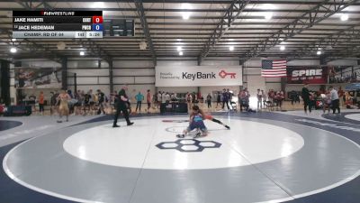 61 kg Champ. Rd Of 64 - Jake Hamiti, Cowboy RTC vs Jace Hedeman, Panther Wrestling Club RTC