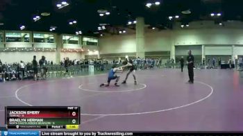 120 lbs Semis & Wb (16 Team) - Braelyn Herman, North Dakota Border Brawlers vs Jackson Emery, Team Ali