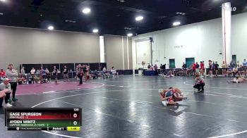 120 lbs Round 1 (8 Team) - Gage Spurgeon, Iowa Black vs Ayden Wintz, Capitian Nebraska (A Team)