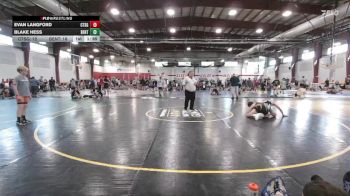 116 lbs Round 2 (12 Team) - Blake Hess, Benton vs Evan Langford, CT Sneaky Golem`s