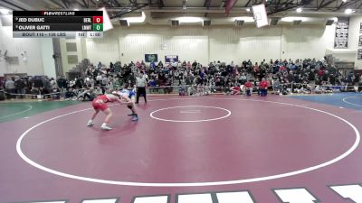 138 lbs Round Of 16 - Jed Dubuc, Berlin vs Oliver Gatti, Lyman Mem/Windham Tech