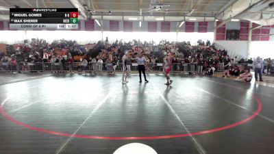 138 lbs Consi Of 8 #1 - Miguel Gomes, New Bedford vs Max Sherer, Needham