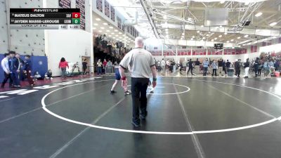 190 lbs Consi Of 8 #2 - Mateus Dalton, Xaverian vs Jayden Masse-Lerouge, Leominster
