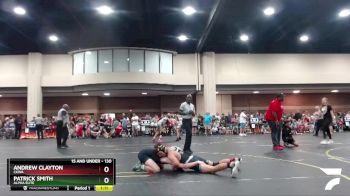 130 lbs Champ. Round 1 - Andrew Clayton, CKWA vs Patrick Smith, ALPHA ELITE