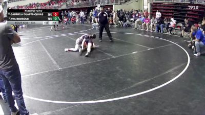 120 lbs Cons. Round 2 - Gabriela Duarte-Quijas, Scottsbluff Wrestling Club vs Ava Bedsole, Fremont Wrestling Club