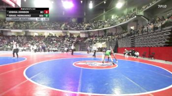 138-3A Champ. Round 1 - Joshua Johnson, Mt Zion, Jonesboro vs Israel Hernandez, North Hall