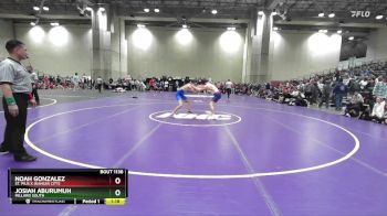 157 lbs Quarterfinal - Noah Gonzalez, St. Pius X (Kansas City) vs Josiah Aburumuh, Millard South