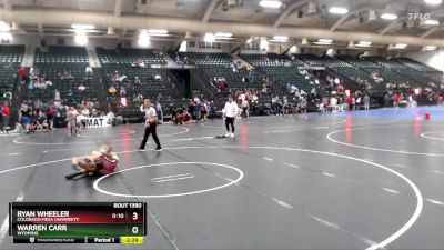 157 lbs Cons. Semi - Ryan Wheeler, Colorado Mesa University vs Warren Carr, Wyoming