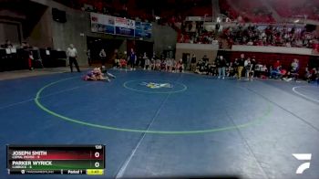 120 lbs Semis (4 Team) - Parker Wyrick, Lubbock vs Joseph Smith, Comal Pieper