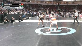 4A 120 lbs 3rd Place Match - Sam Trujillo, Cobre vs Max Maes, Taos