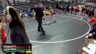 101 lbs Finals (8 Team) - Maritza Medina, Idaho vs Kaitlynn Fouty, Team Indiana