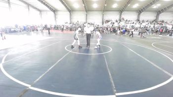 90 lbs 5th Place - LeRoy Chavez Jr, La Familia vs Paulo Enriquez, Mustang WC