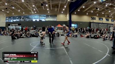 140 lbs Round 5 (8 Team) - Brady Little, Ruthless vs Hans Strobl, North Carolina National Team