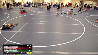 70 lbs Cons. Round 4 - Brody Schroeder, MN Elite Wrestling Club vs Kason Lindquist, Owatonna Wrestling Academy