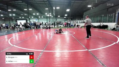 107 lbs Rr Rnd 1 - Kylah Bragan, Prophecy vs Grace Miller, Northern Vermont Wrestling Club