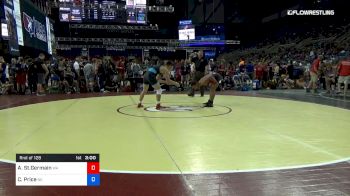 152 lbs Rnd Of 128 - Adrian St.Germain, Washington vs Cole Price, Nebraska