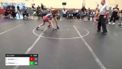 105 lbs Rr Rnd 6 - Luke Grusky, Partner Trained K-8 vs Xavier Pollard, Louisville WC K-8