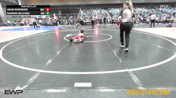70 lbs Consi Of 8 #1 - Adam Rodriguez, Wolfpack Wrestling Club Tx vs Dawson Willford, Grindhouse