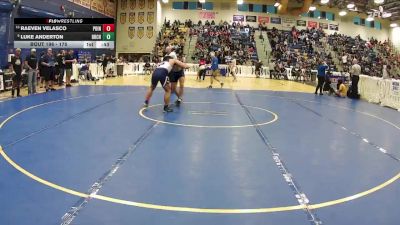 175 lbs Cons. Round 1 - Luke Anderton, Boca Raton Community H S vs Raeven Velasco, Poinciana