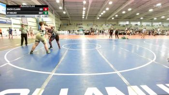 285 lbs Rr Rnd 3 - Zach Clark, Indiana Outlaws White vs Jt Kelso, Team Shutt Godzilla