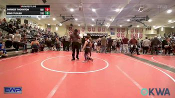 83 lbs Quarterfinal - Parker Thornton, Raw Wrestling Club vs KIng Tugler, Tulsa North Mabee Stampede