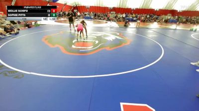 114 lbs Round 5 (10 Team) - Mollie Schifo, Illinois Top Dawg vs Sophie Pitts, Oswego East