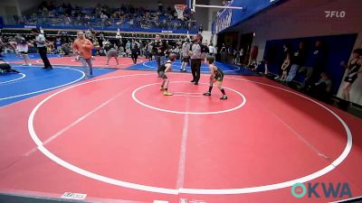 64-67 lbs Rr Rnd 3 - Pistol Autrey, Keystone Kids vs Mason Maggard, Claremore Wrestling Club