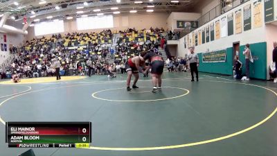 285 lbs Cons. Round 5 - Adam Bloom, NORTON vs Eli Mainor, SPRINGFIELD(Akron)