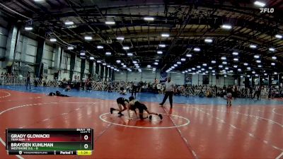 76 lbs Rd# 8- 12:30pm Saturday Final Pool - Grady Glowacki, Team BAM vs Brayden Kuhlman, Westshore D.S.