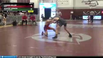 132 lbs Cons. Round 2 - Hunter Vernon, Faith Lutheran vs Landen Keller, Reno