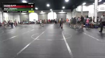 72 lbs Round 6 (8 Team) - Riley Crandall, PA Alliance Red vs Hayden Black, 84 Athletes