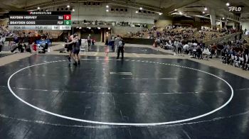 144 lbs Placement (4 Team) - Hayden Hervey, Battle Ground Academy vs Brayden Goss, Pope Saint John Paul II Preparatory School