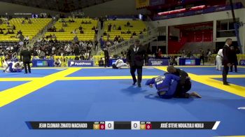 José Steve Nduazulu Ndilu vs Jean Clomar Zinato Machado 2025 World Jiu-Jitsu IBJJF Championship